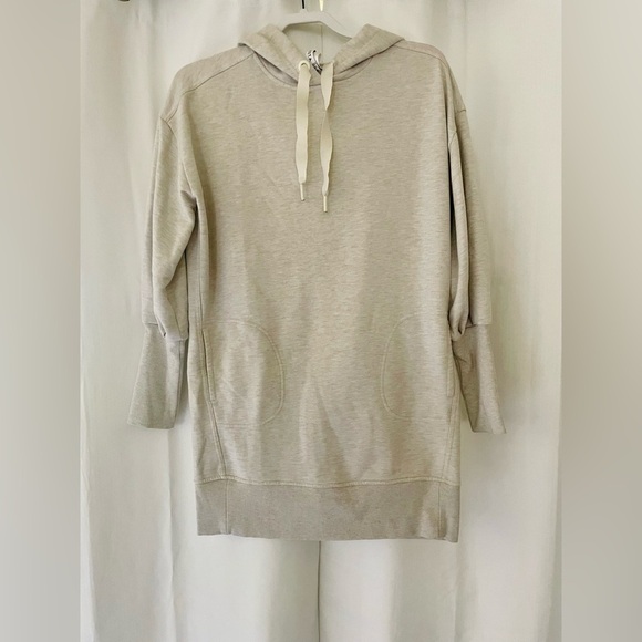 Athleta Off-White Hoodie Dress size small ( PLEASE READ!) - Picture 6 of 16